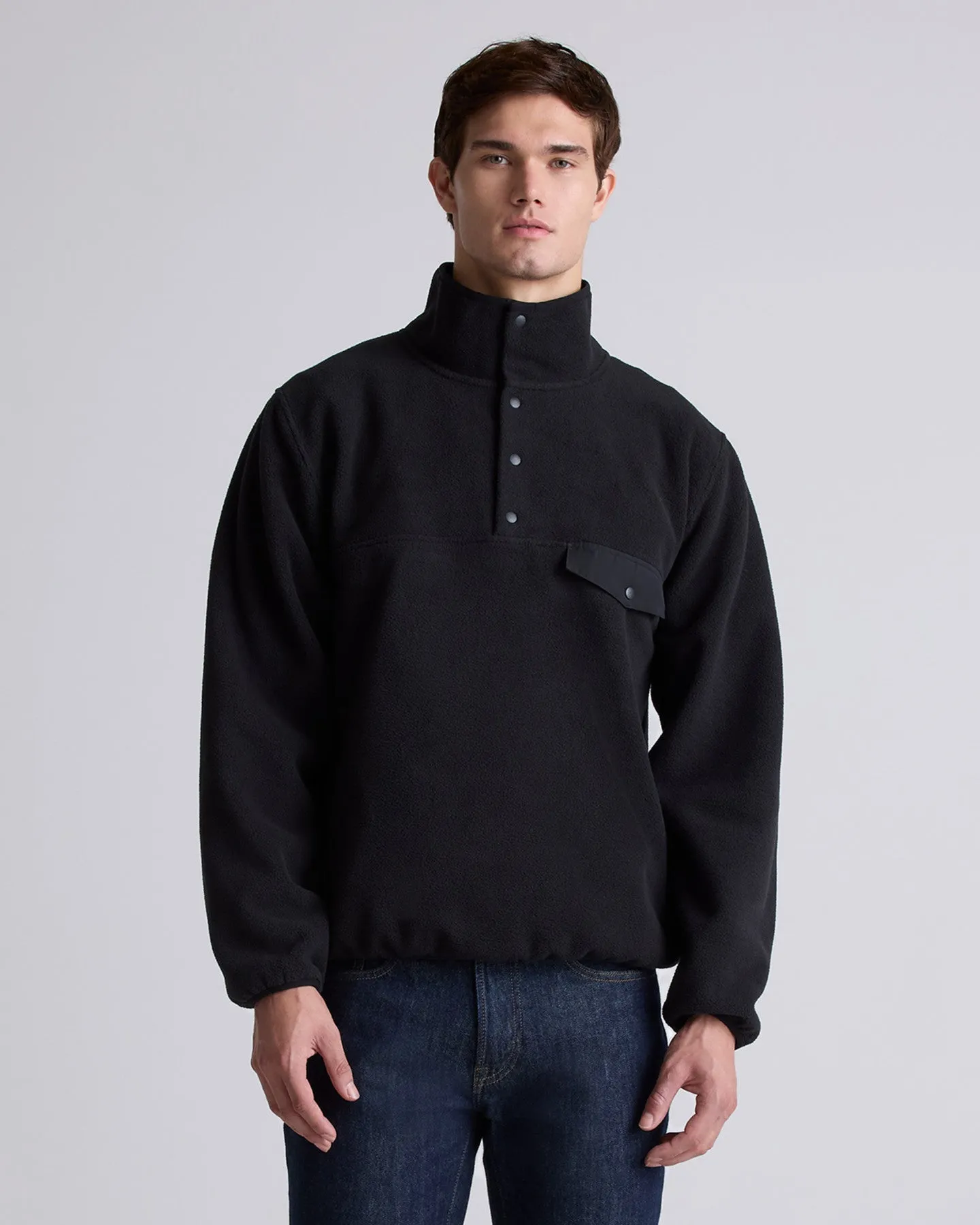 Polar Fleece Snap Pullover