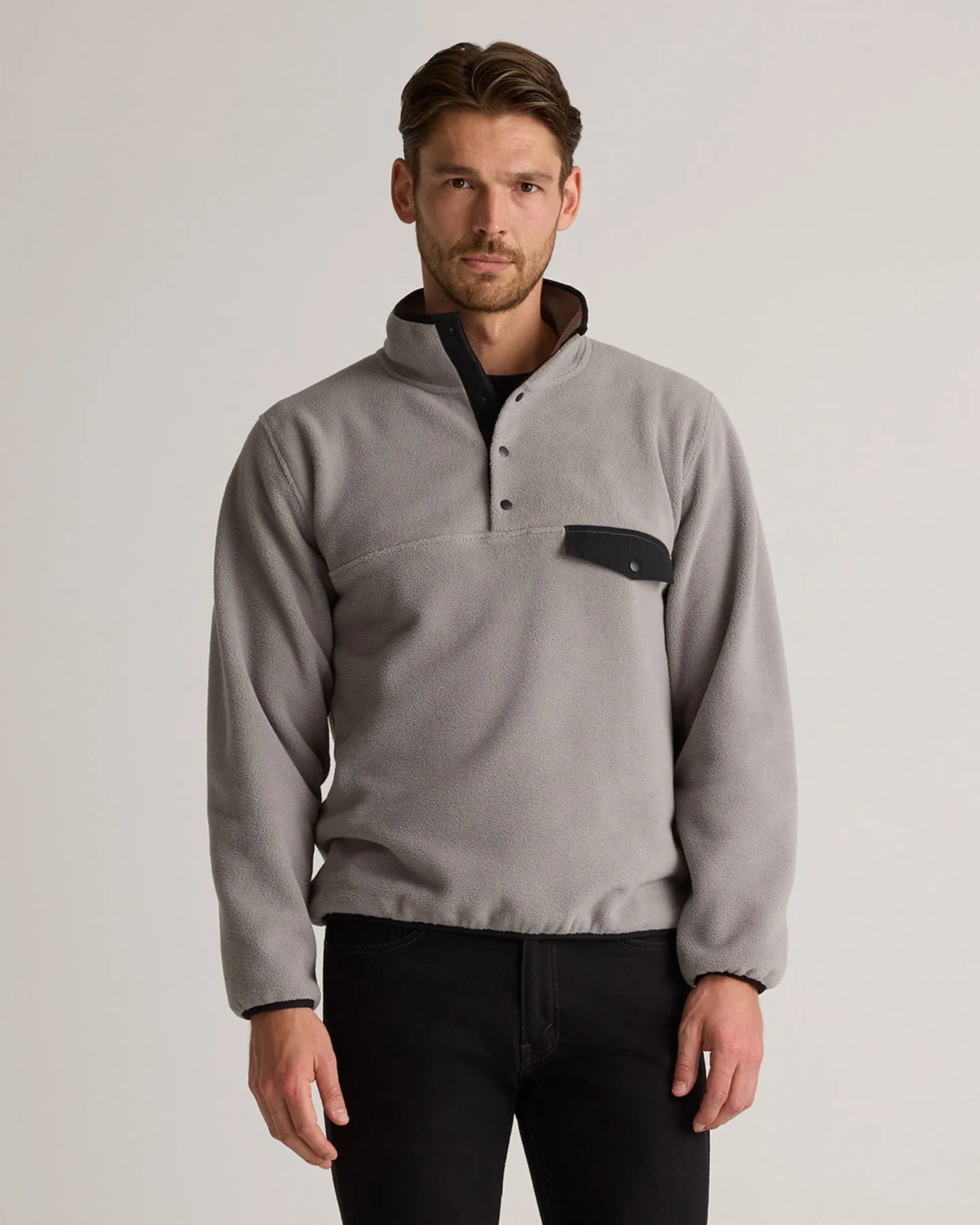 Polar Fleece Snap Pullover