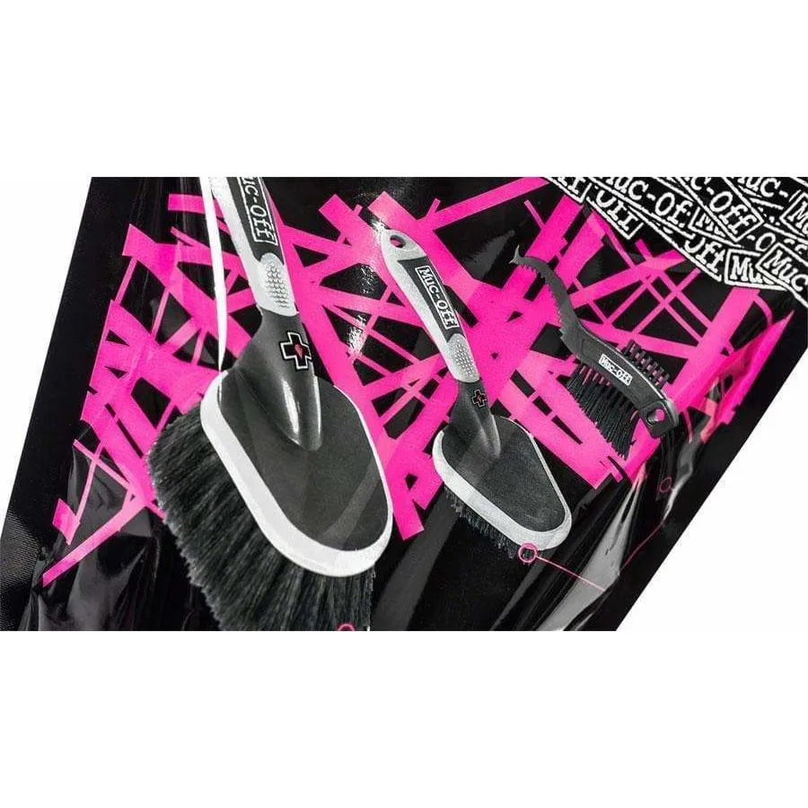 Premium Bike Cleaning Brush Set - Three Brushes