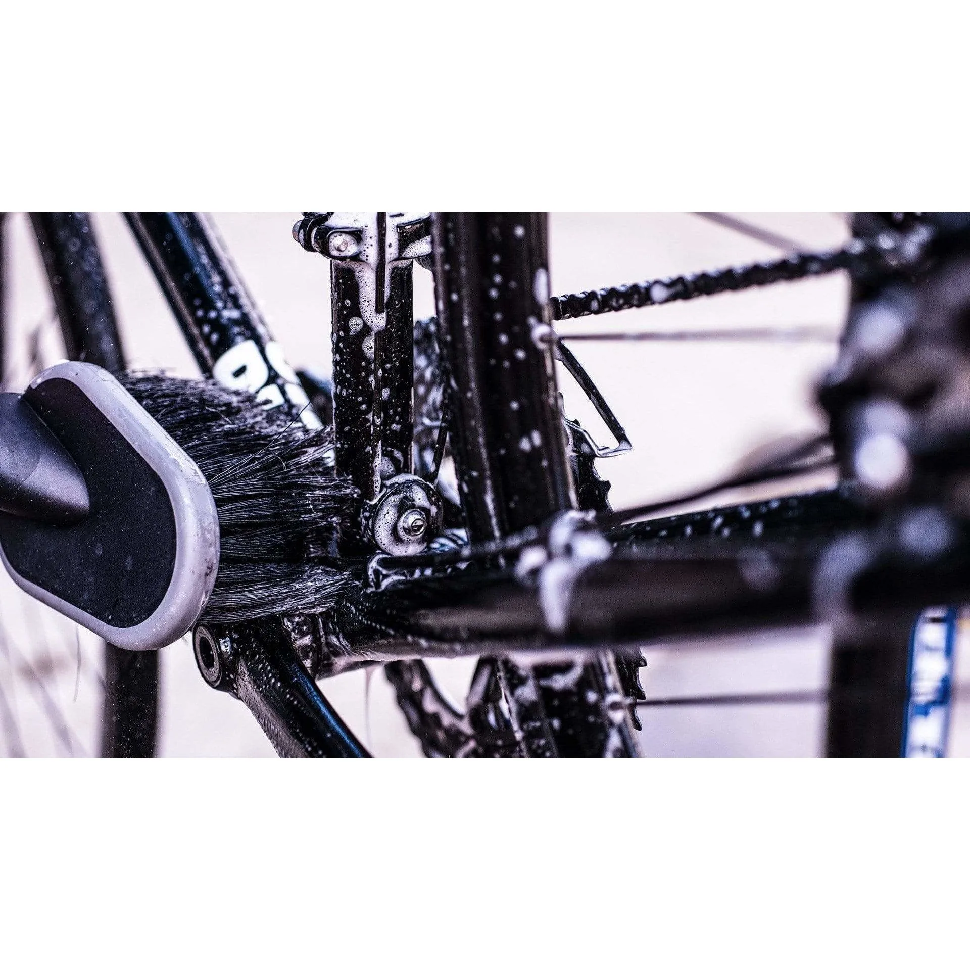 Premium Bike Cleaning Brush Set - Three Brushes
