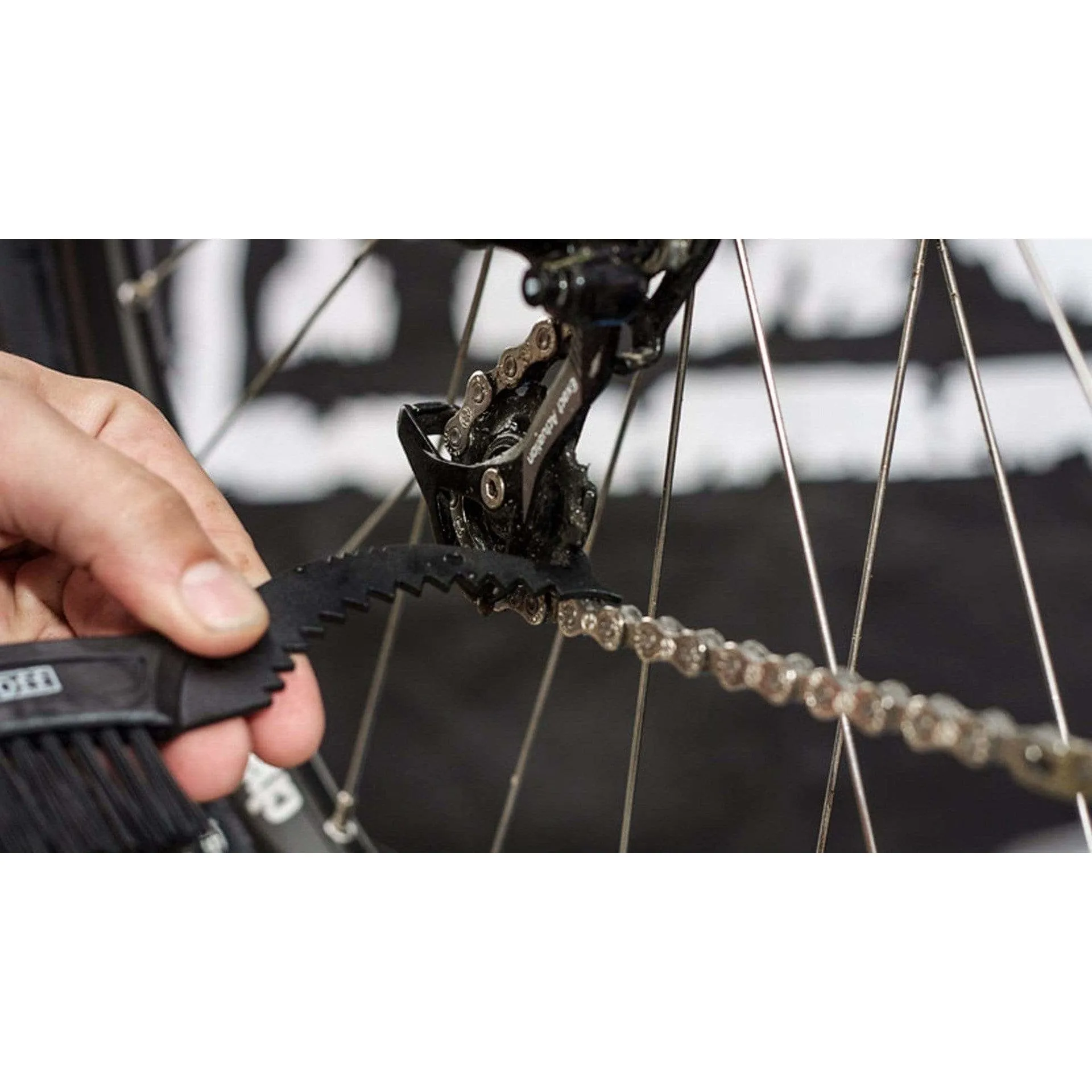 Premium Bike Cleaning Brush Set - Three Brushes