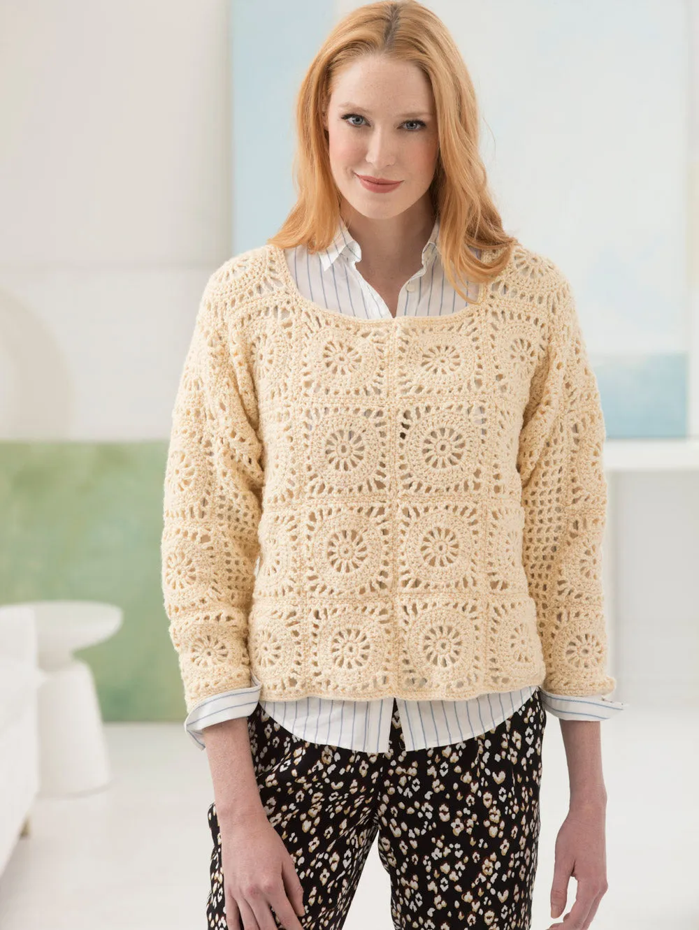 Provincetown Pullover (Crochet)