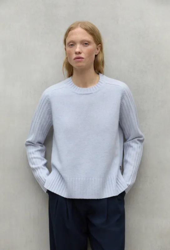 Pullover EUCALIPTOALF ROUND KNIT oyster | ECOALF