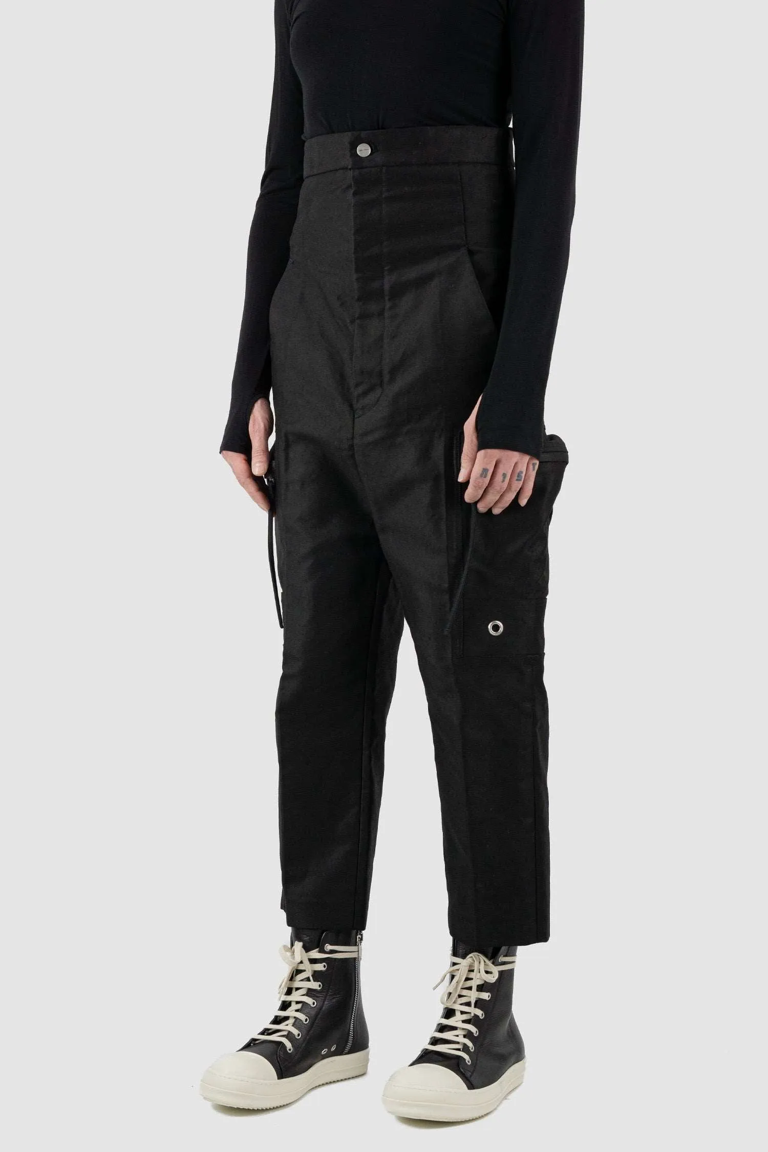Rick Owens | High-waisted Cargo Pants