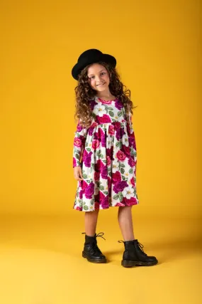 ROCK YOUR KID | LUNA LONG SLEEVE GOLDIE DRESS