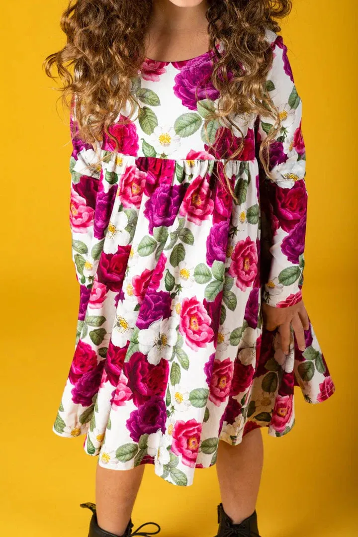 ROCK YOUR KID | LUNA LONG SLEEVE GOLDIE DRESS