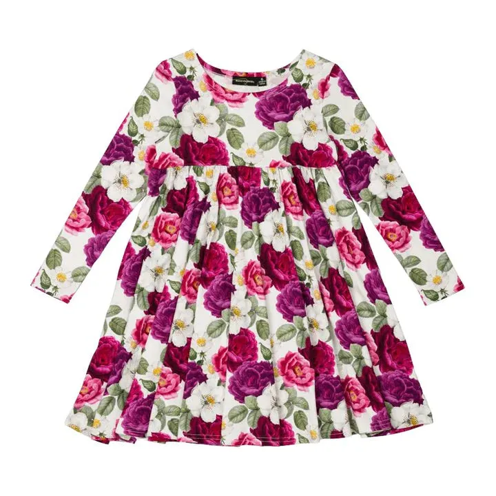 ROCK YOUR KID | LUNA LONG SLEEVE GOLDIE DRESS