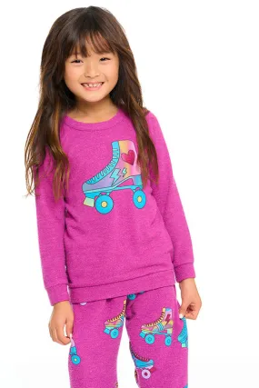 Roller Dreams Longsleeve Tee | Grape Jam