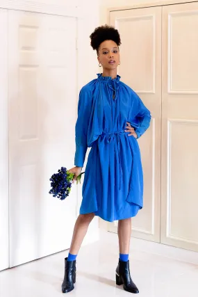 Sache Dress - Classic Blue Crepe