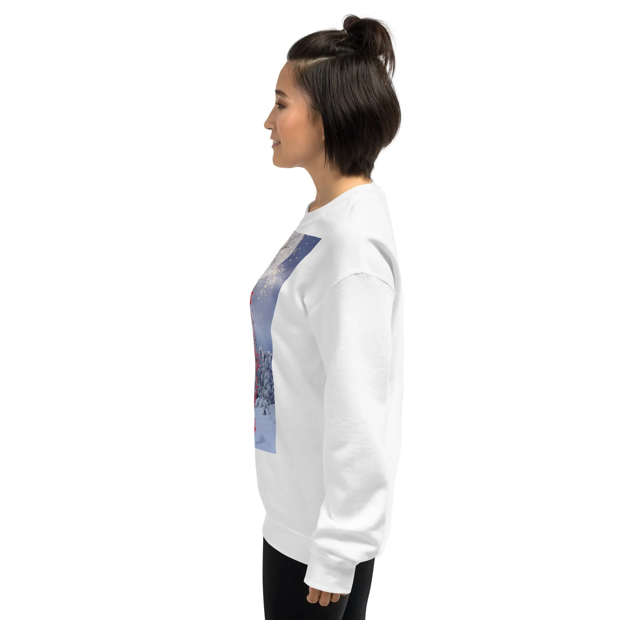 Santa's Little Helper Christmas Sweatshirt (Glamourange Christmas Sweatshirt Womens)