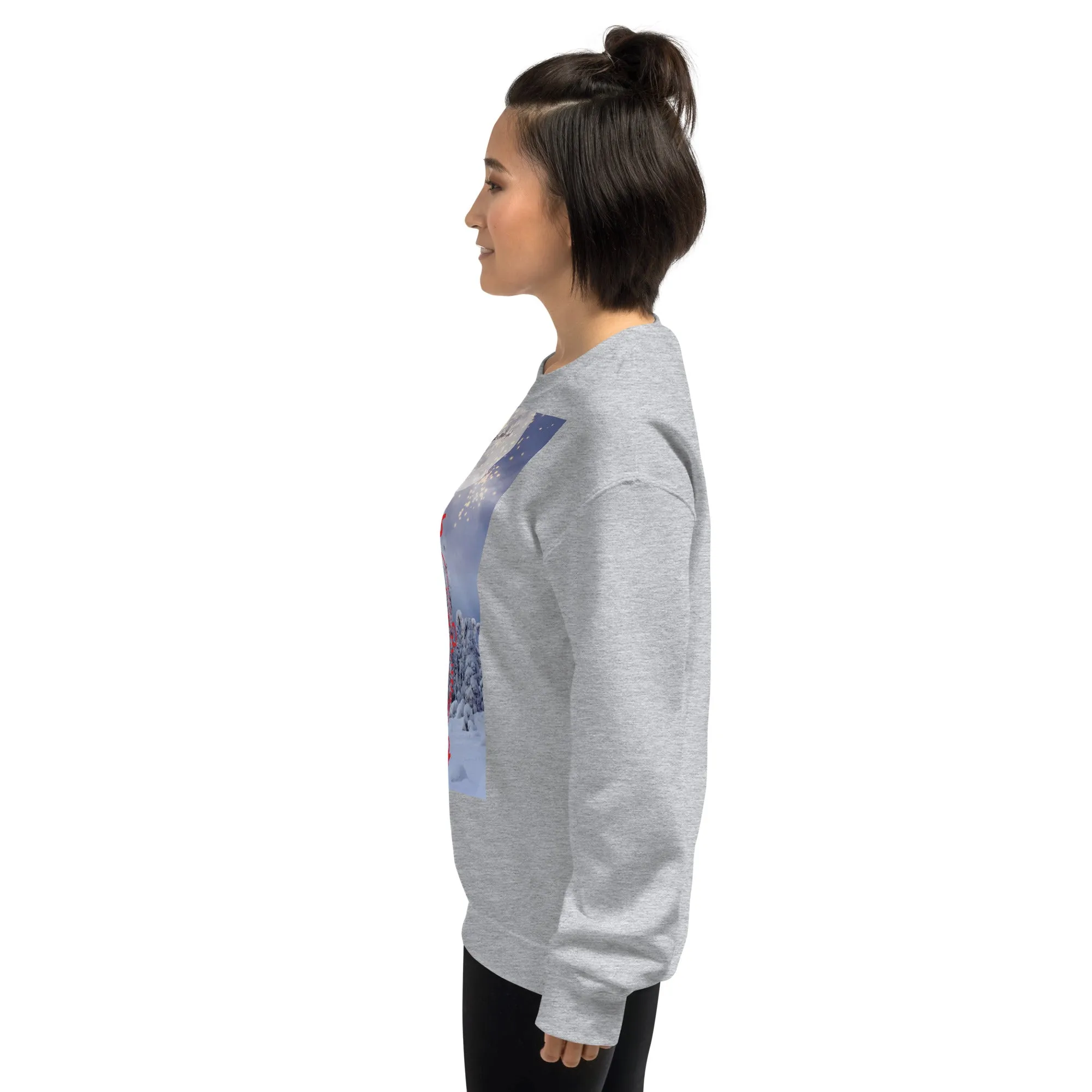 Santa's Little Helper Christmas Sweatshirt (Glamourange Christmas Sweatshirt Womens)