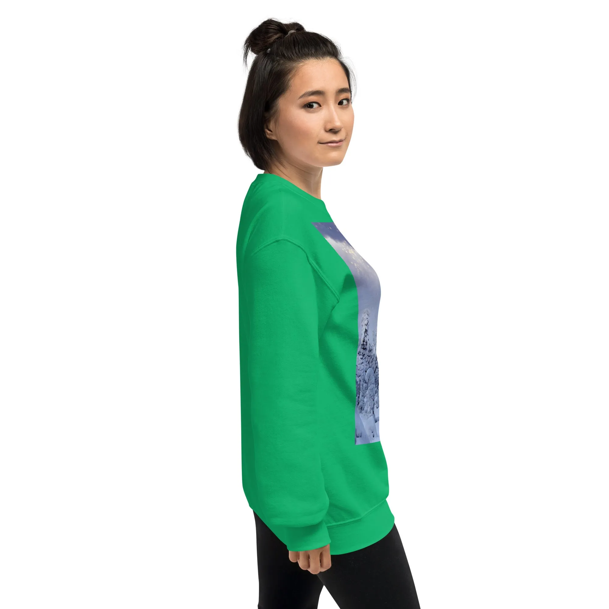 Santa's Little Helper Christmas Sweatshirt (Glamourange Christmas Sweatshirt Womens)