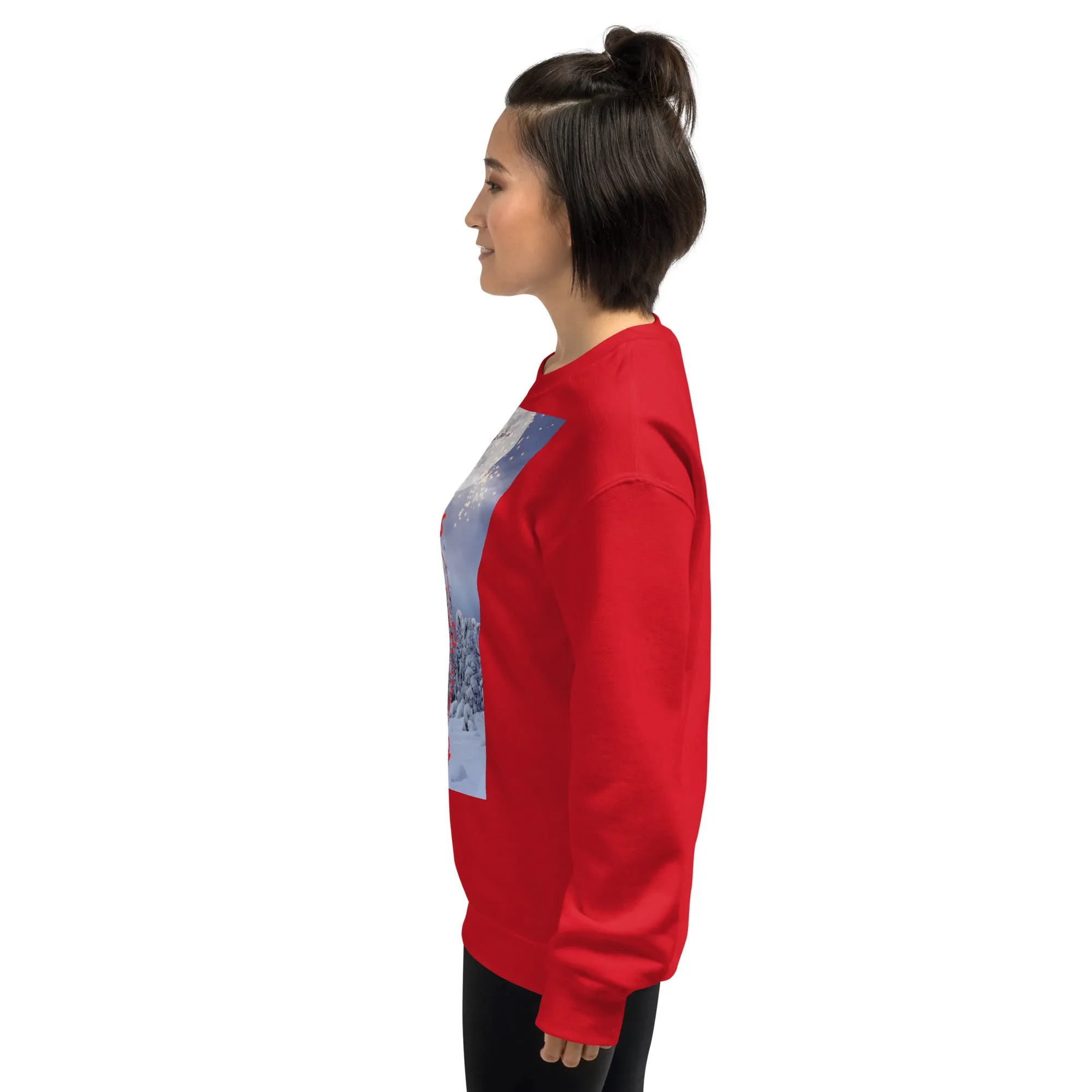 Santa's Little Helper Christmas Sweatshirt (Glamourange Christmas Sweatshirt Womens)