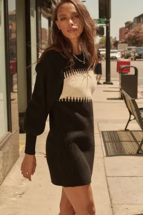 Sarah Knit Sweater Mini Dress
