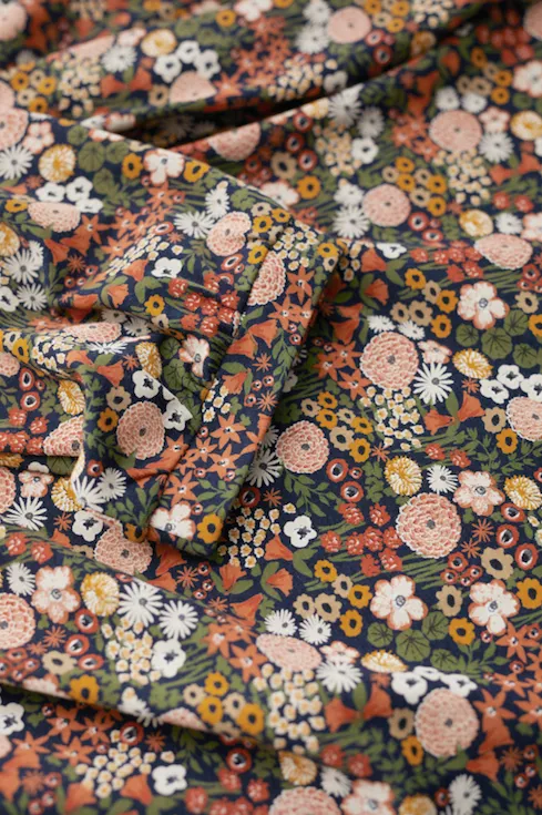Seasalt Sowena Dress - Companion Border Terracotta