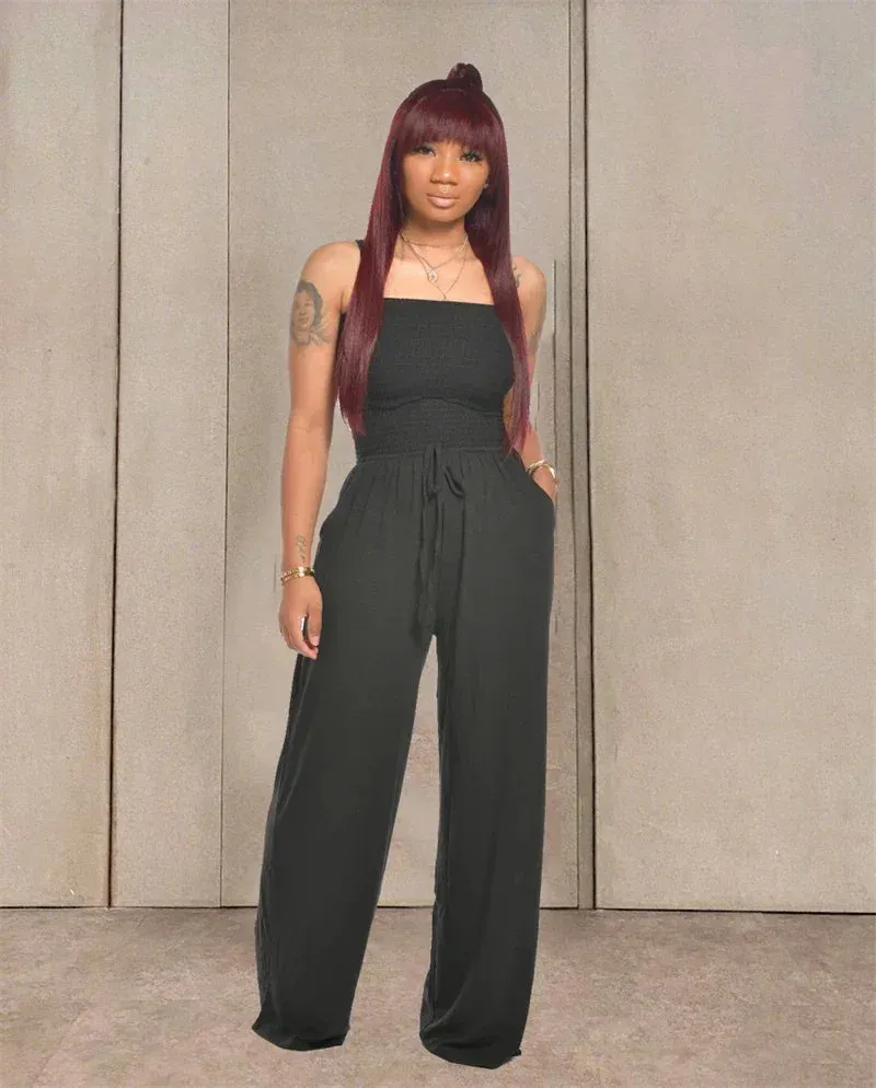 Strapless Delight Wide Leg Jumpsuit