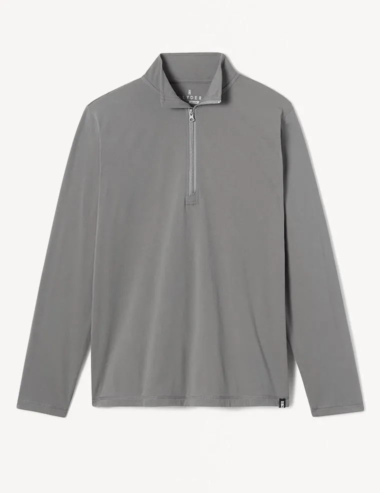 Tahoe 1/4 Zip: Smoke Grey
