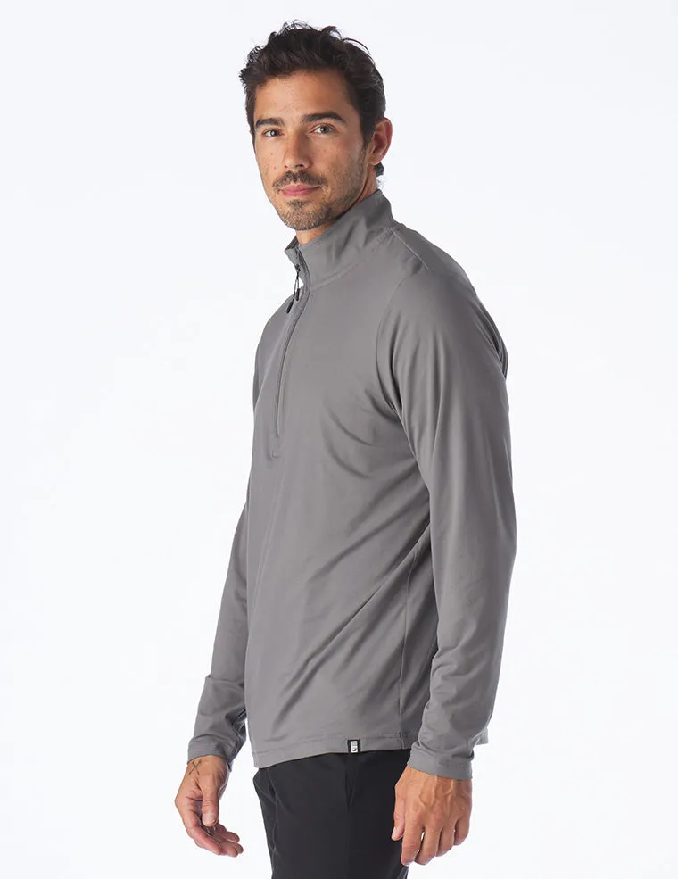 Tahoe 1/4 Zip: Smoke Grey