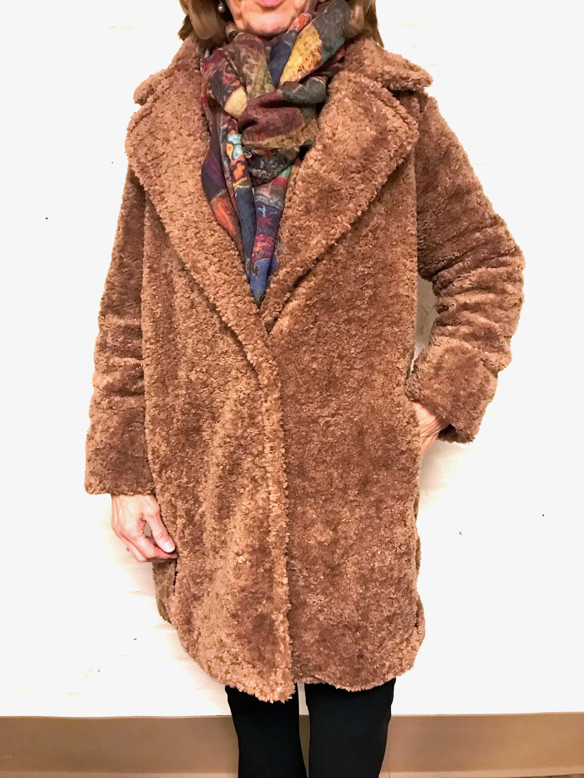Teddy Coat - Black