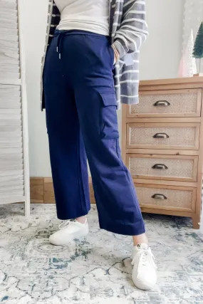 Terry Cargo Pants