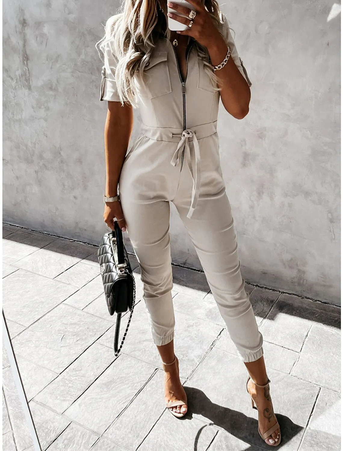 THE NANI | CARGO JUMPSUIT
