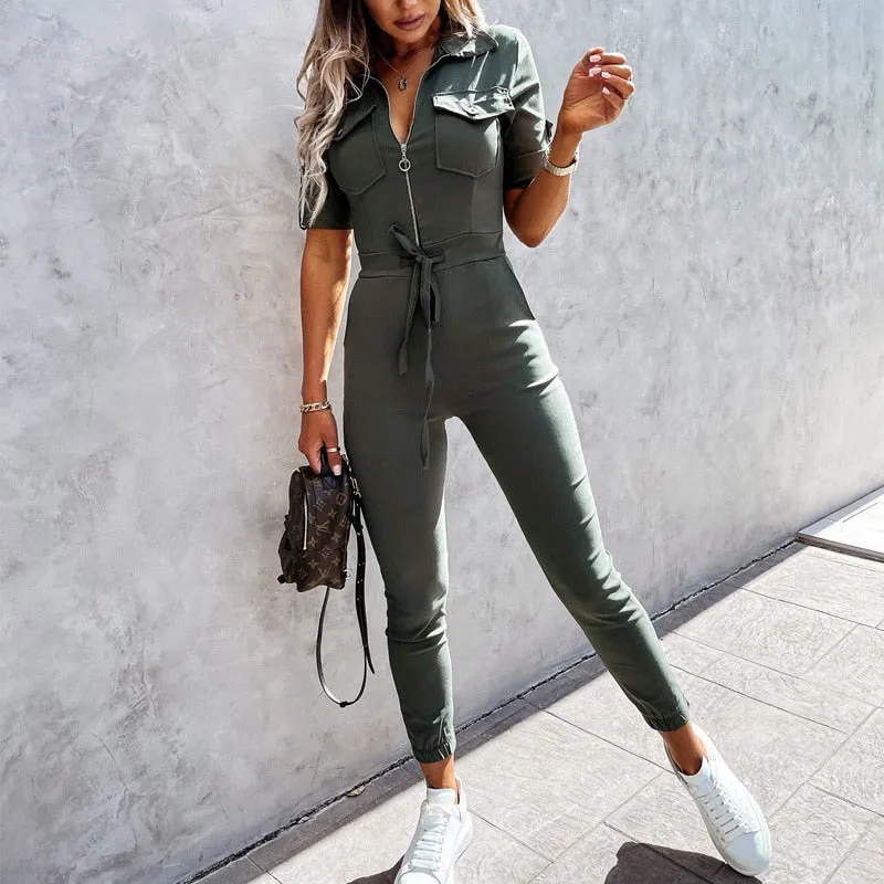 THE NANI | CARGO JUMPSUIT