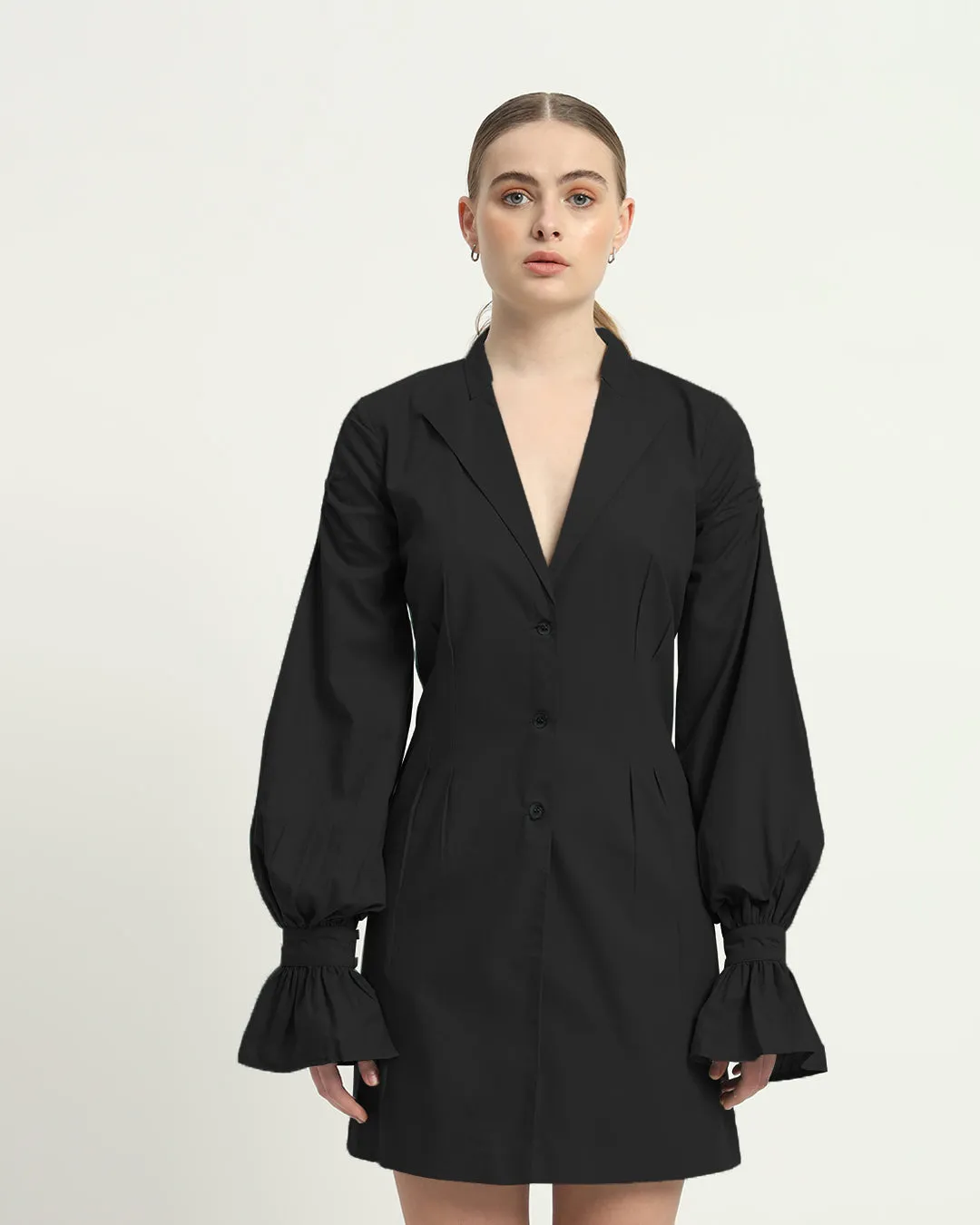 The Sedona Noir Cotton Dress