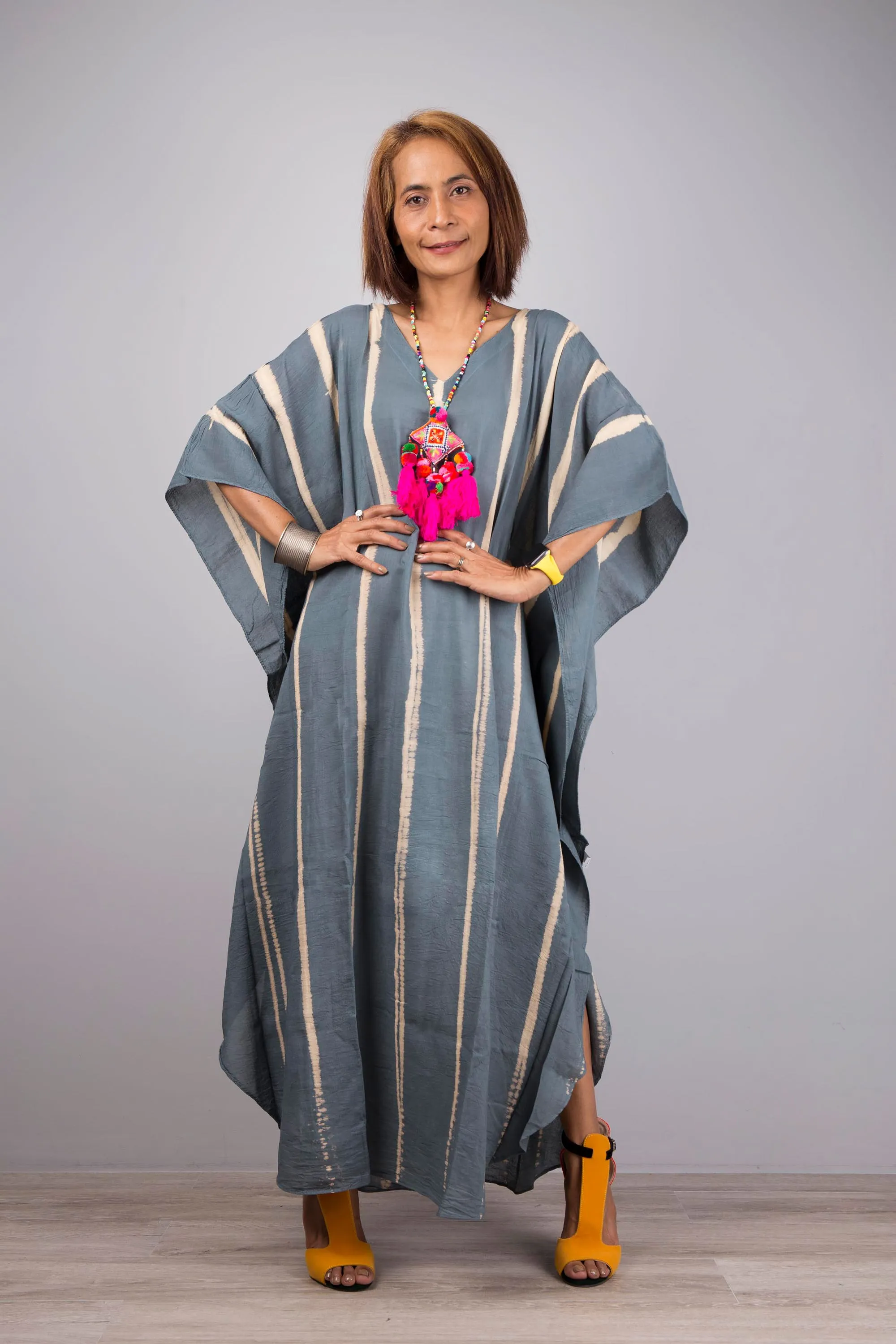 Tie dye kaftan