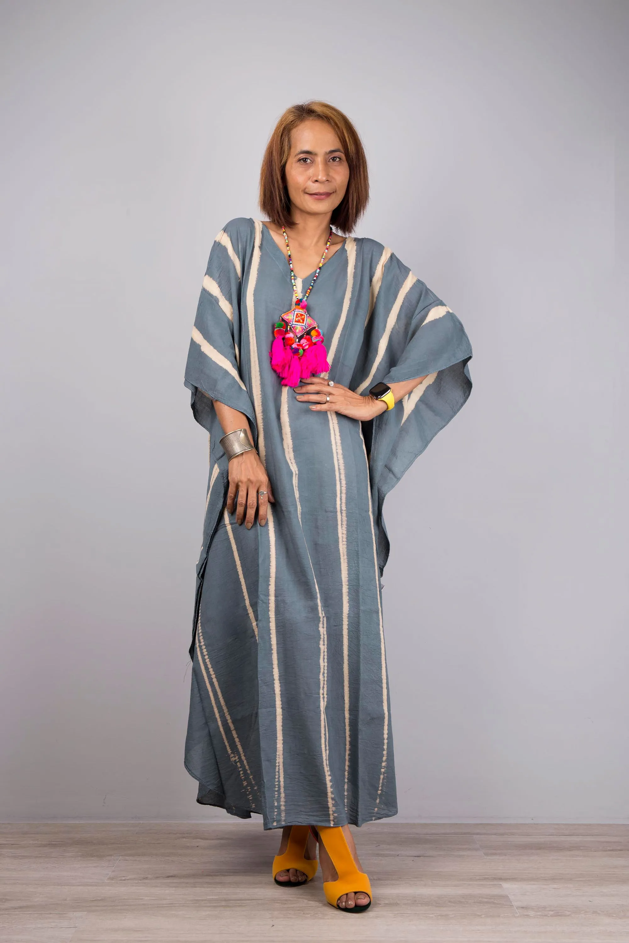 Tie dye kaftan
