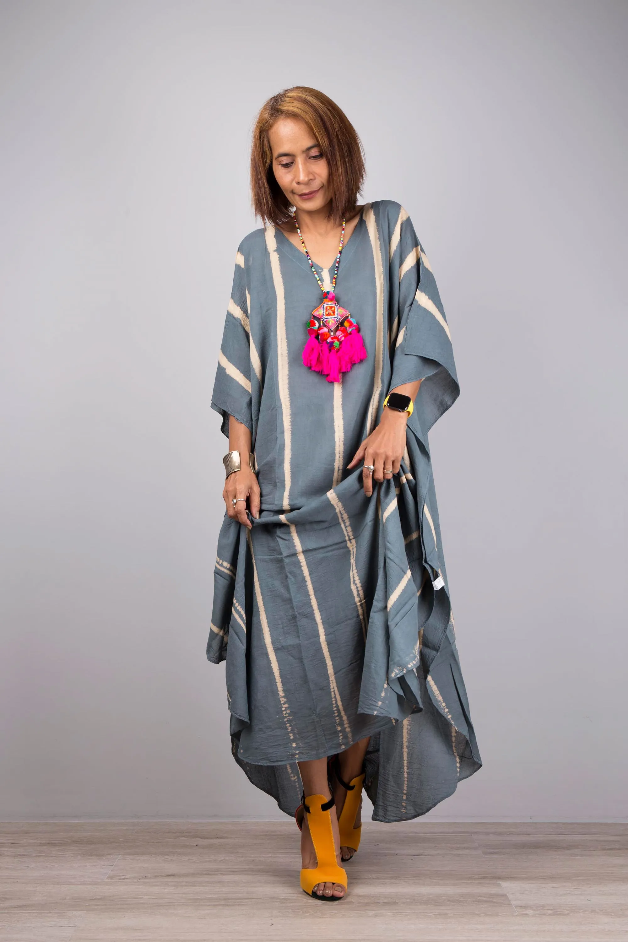 Tie dye kaftan
