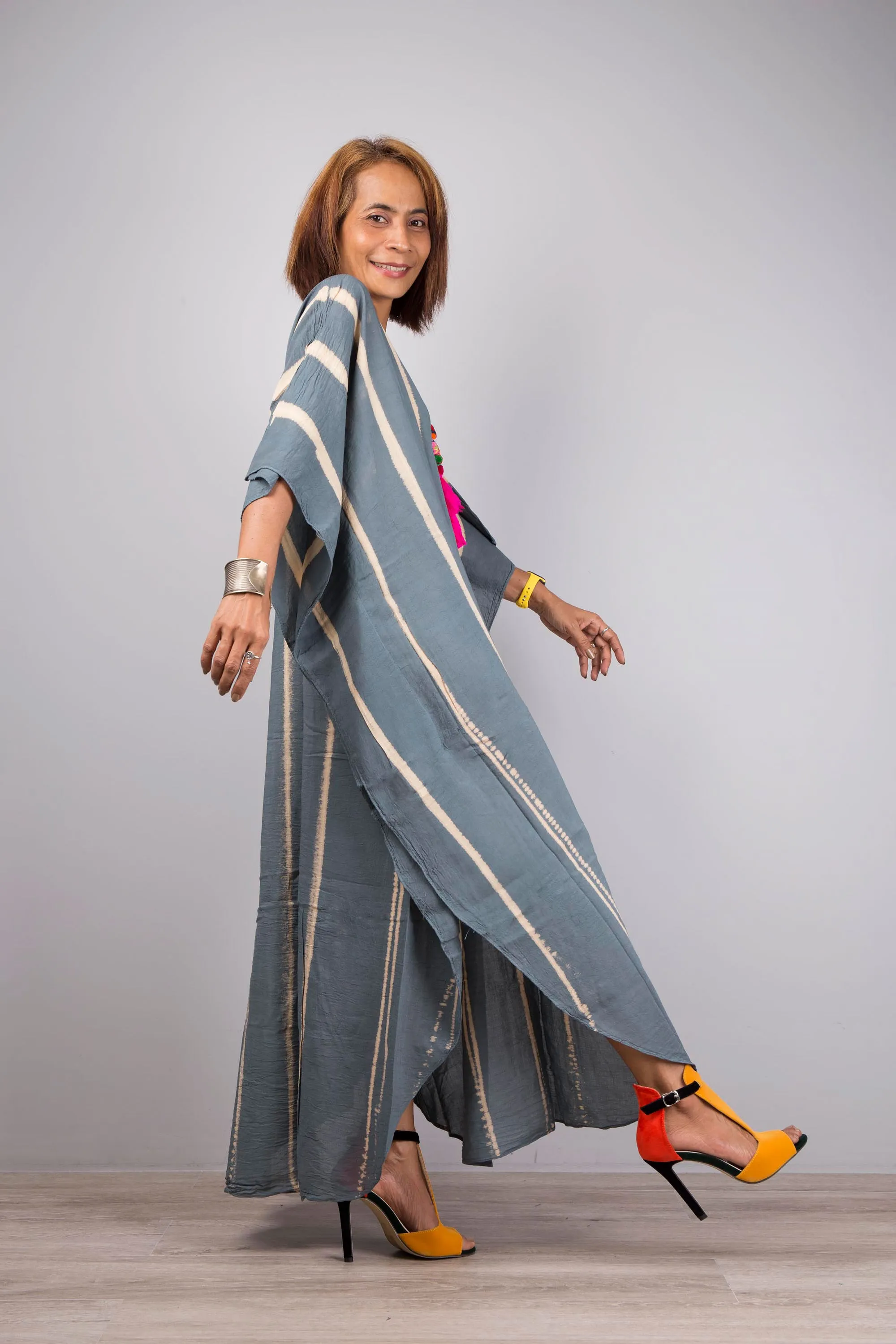 Tie dye kaftan