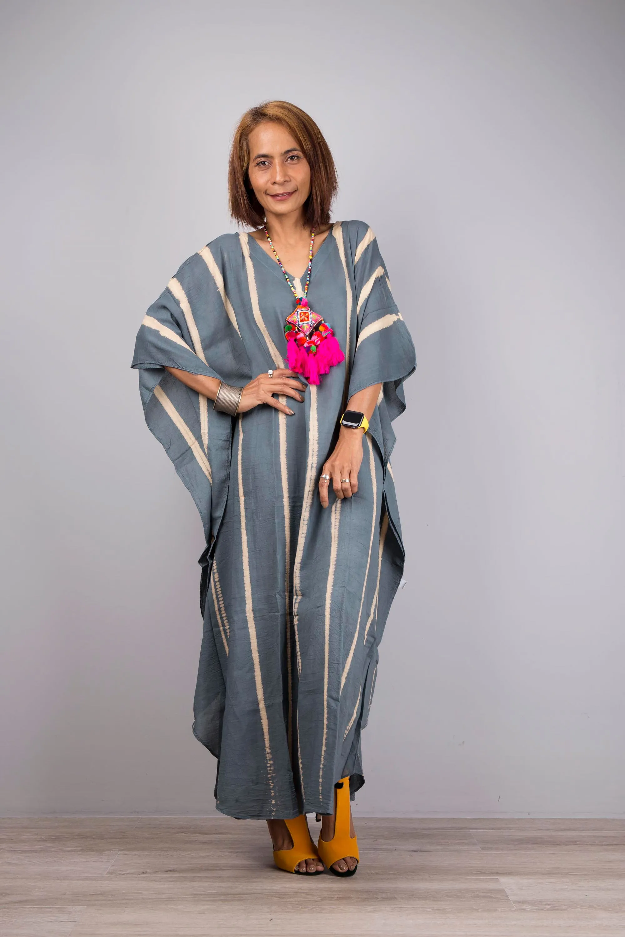 Tie dye kaftan
