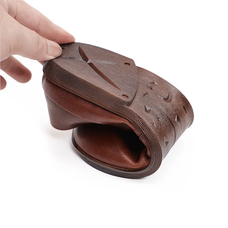 Top layer cow leather casual shoes