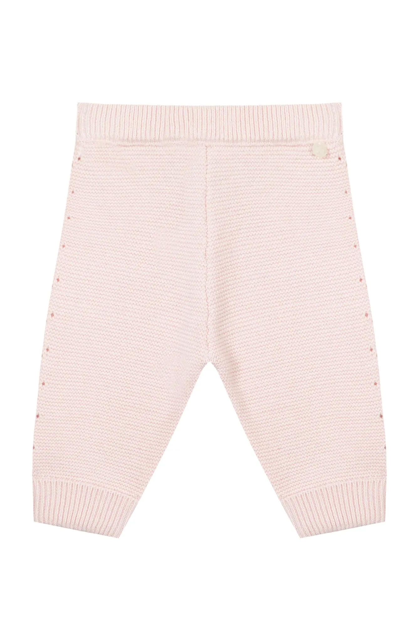 Trousers - Pale Pink Knit