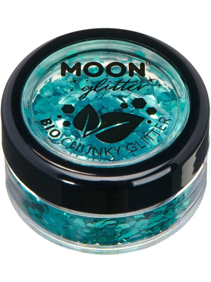 Turquoise Bio Chunky Glitter
