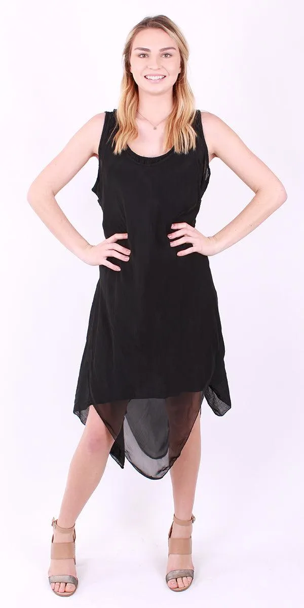 Two Piece Asymmetrical Dress