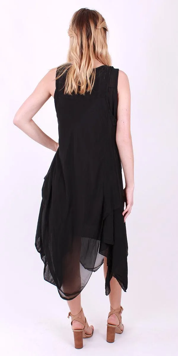 Two Piece Asymmetrical Dress