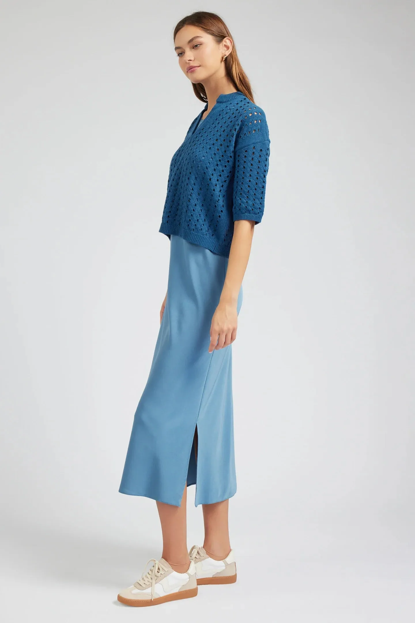 Two Piece Sweater Top Dress