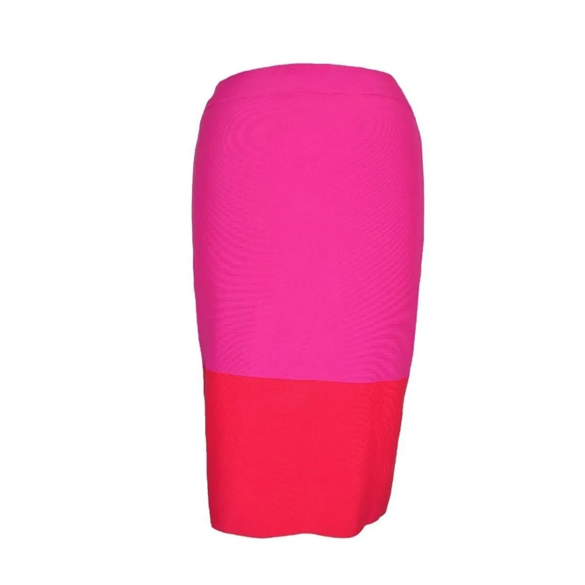 Two Tone Pencil Skirt