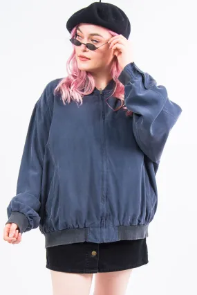 Vintage 90's Silk Bomber Jacket