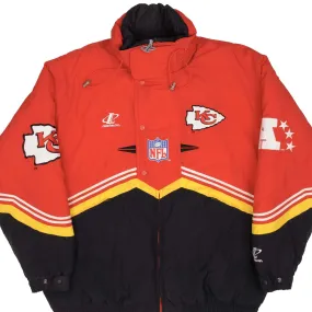 VINTAGE NFL KANSAS CITY CHIEFS PROLINE HEAVY JACKET 1990S SIZE XL