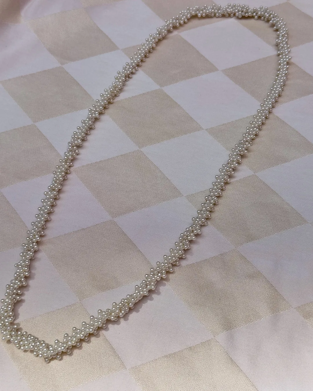 Vintage Pearl Rope Necklace