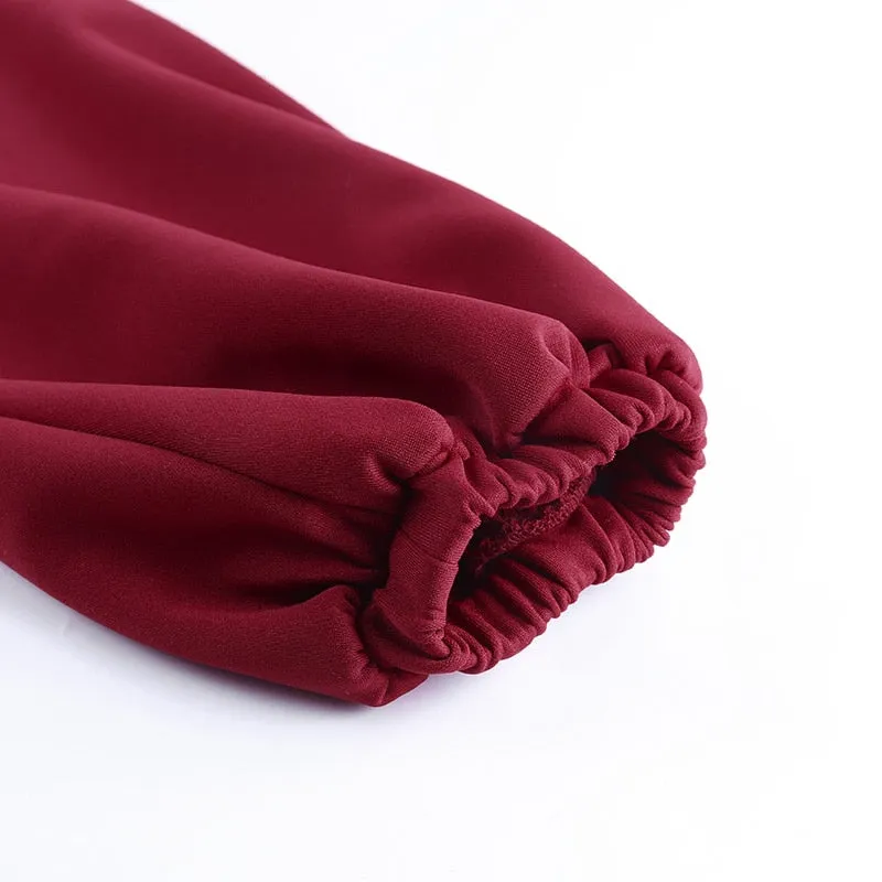 Women's Autumn Off Shoulder Slim Long Dress