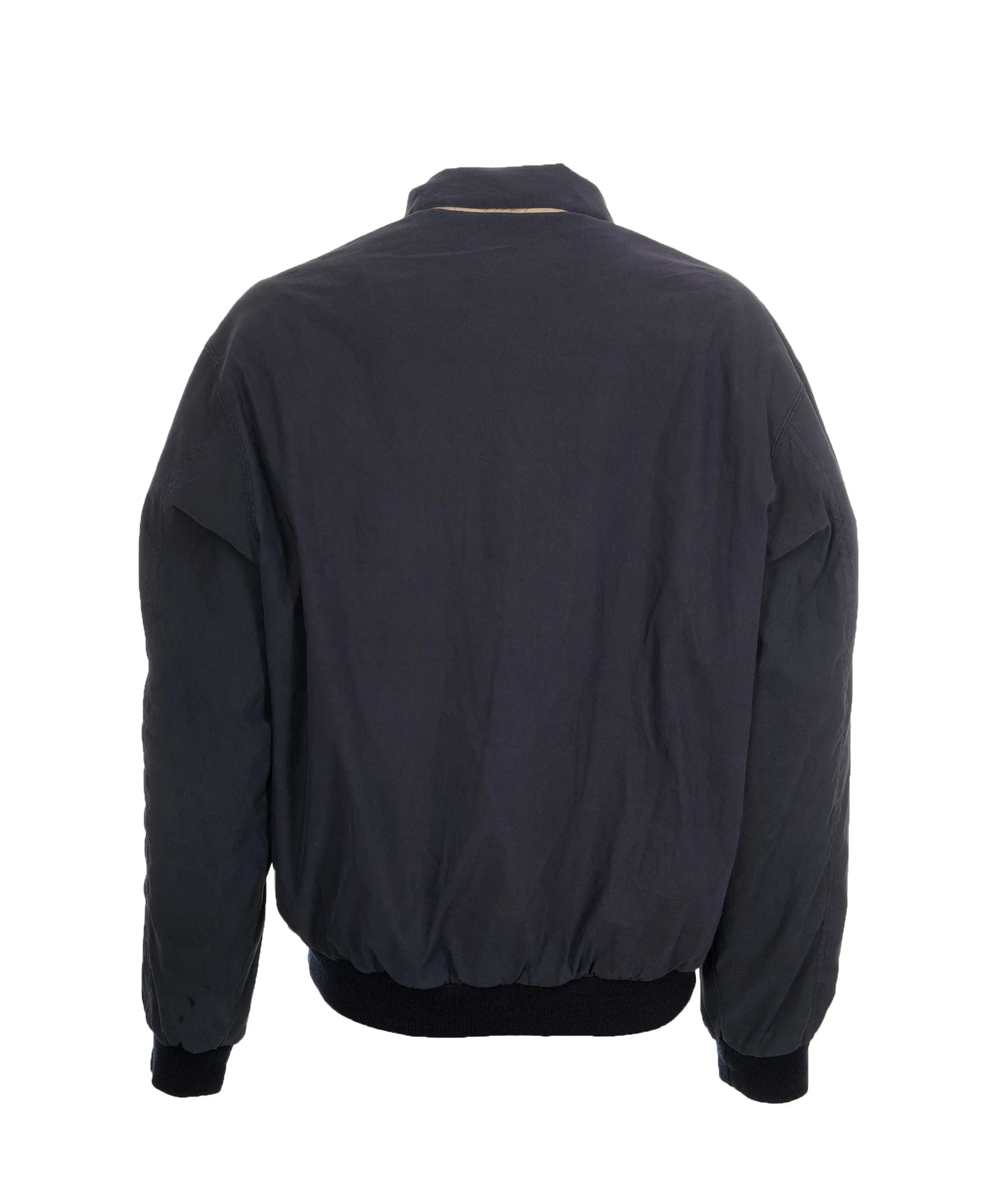 YSL Jacket Yves Saint Laurent Jacket 90s Vintage Bomber Style Harrington Size M ASL9474