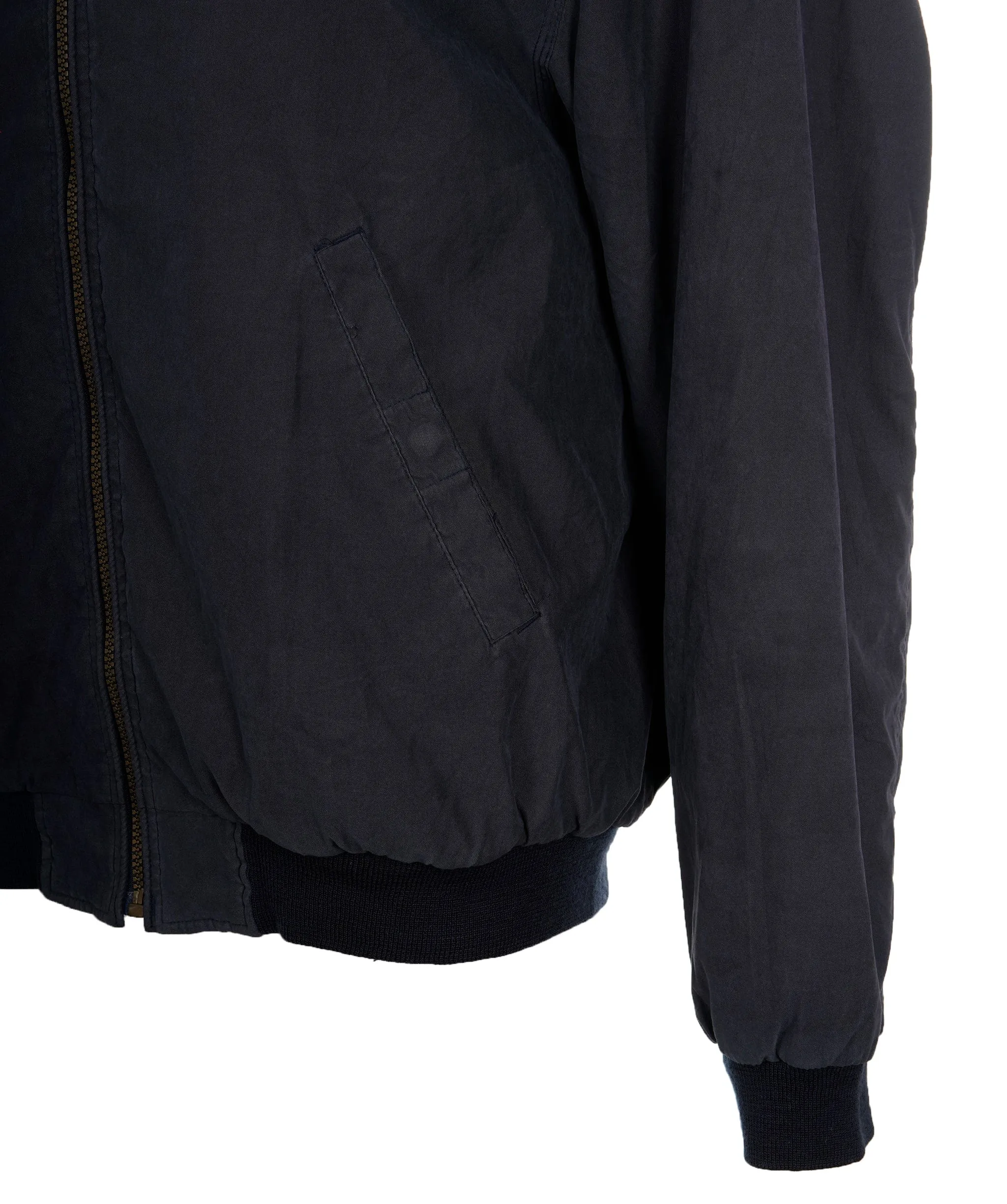 YSL Jacket Yves Saint Laurent Jacket 90s Vintage Bomber Style Harrington Size M ASL9474