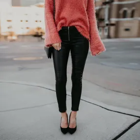Zipper Leggings